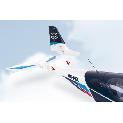 KAVAN Bristell B23 1600mm s R8 Rx - modrá