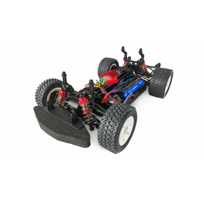 Amewi DR1.6 Drag Racer brushed 4WD 1:16 RTR oranžový