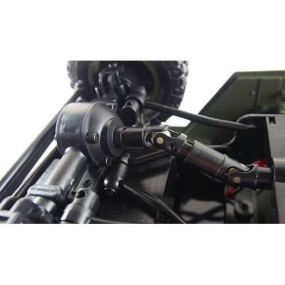 Amewi Americké vojenské terénne vozidlo 1:14 4WD RTR, vojenská zelená