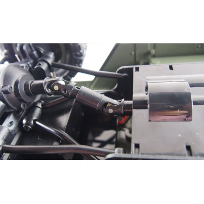 Amewi Americké vojenské terénne vozidlo 1:14 4WD RTR, vojenská zelená