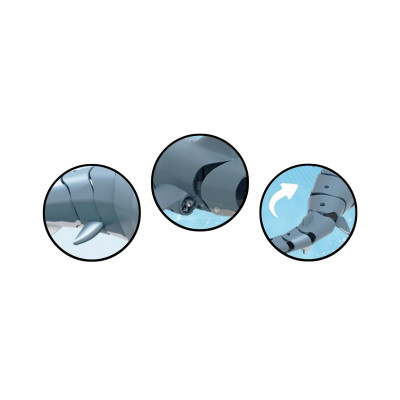 Amewi Sharky - žralok modrý, 4 Kanal 2,4GHz, RTR