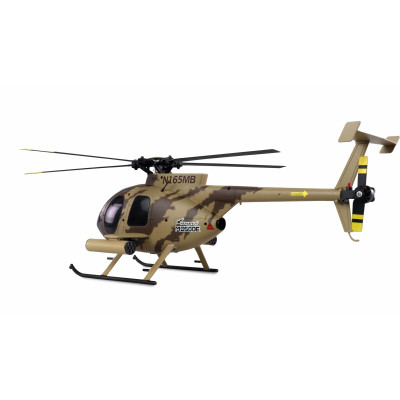 Amewi AFX MD500E MILITARY BRUSHLESS 4-CHANNEL 325MM HELICOPTER 6G RTF BROWN