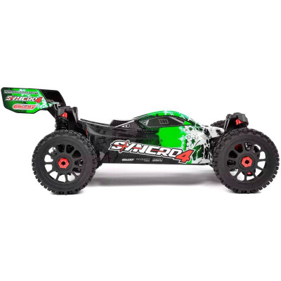 SYNCRO-4 - BUGGY 4WD 3-4S - RTR - zelená
