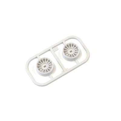 Kyosho Wheels Set White Mini-Z AWD - Narrow 1.5 Offset (2)