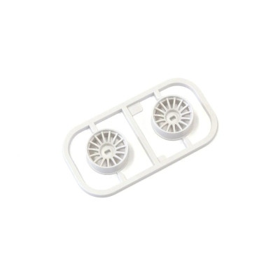 Kyosho Wheels Set White Mini-Z AWD - Narrow 3.5 Offset (2)