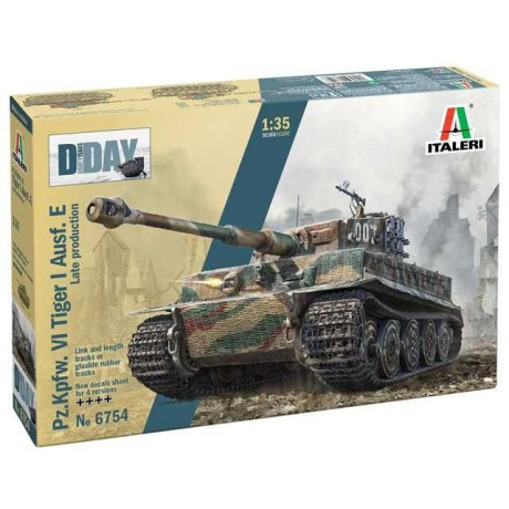 Model Kit tank 6754 - Pz.Kpfw.VI Tiger I Ausf.E late prod. (1:35)