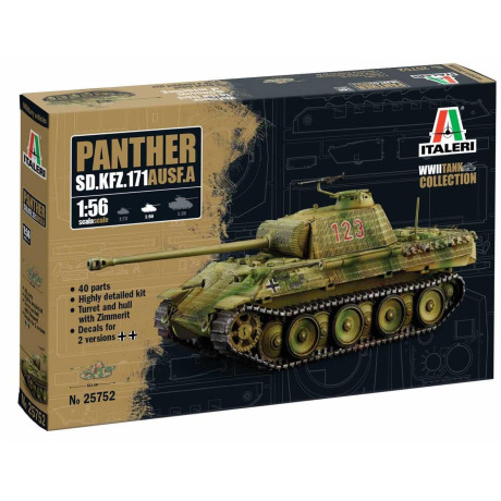 Model Kit tank 25752 - Sd. Kfz. 171 Panther Ausf. A (1:56)