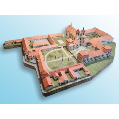 Benediktínske opátstvo sv. Petra a Pavla v Rajhrade 1:400