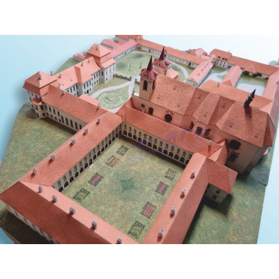 Benediktínske opátstvo sv. Petra a Pavla v Rajhrade 1:400