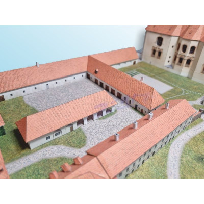 Benediktínske opátstvo sv. Petra a Pavla v Rajhrade 1:400