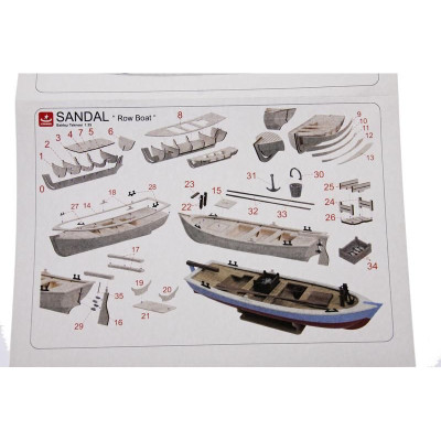 Türkmodel rybářská loď 1:35 kit