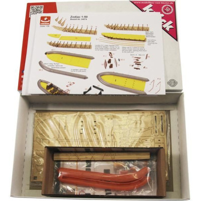 Türkmodel Zodiac nafukovací člun 1:50 kit