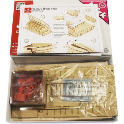 Türkmodel záchranný člun 1:50 kit