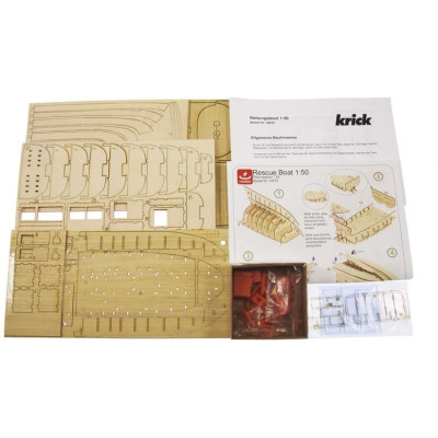 Türkmodel záchranný člun 1:50 kit