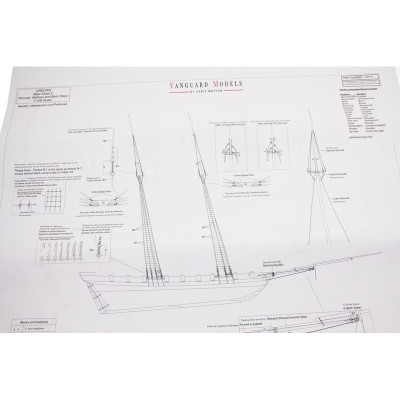 Vanguard Models Grecian US Baltimore 1813 1:64 kit