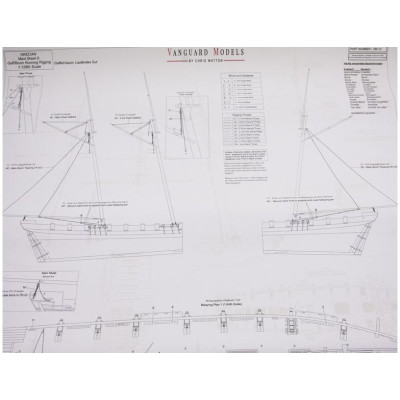 Vanguard Models Grecian US Baltimore 1813 1:64 kit