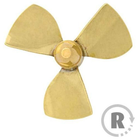 Raboesch lodní šroub tř.150 55mm M5 3-listý pravý