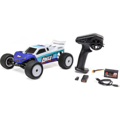 Losi Mini-T 2.0 V2 Brushless 1:18 RTR modrá
