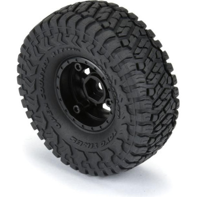 Pro-Line kolo s pneu 1:24 Toyo Open Country 1.0", disk H7 černý+ (4)