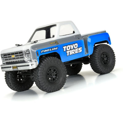 Pro-Line kolo s pneu 1:24 Toyo Open Country 1.0", disk H7 černý+ (4)