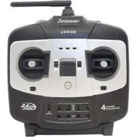 RC adó J4C05 2,4GHz Joysway FHSS 4 csatornás RC vitorlás modellek vezérlésére, csatornafordítással és végpont beállításokkal. Cserealkatrész a Dragon Flite 65/95-ös készülékhez.