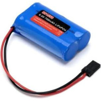 Joysway vevő LiFe akkumulátor 6,4 V 700 mAh, RX csatlakozó JR típusú csatlakozóval. Alkalmas például RC vitorlás modellek vevőjének táplálására.