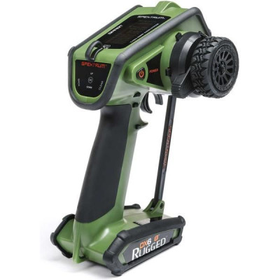 Spektrum DX6 Rugged DSMR zelený pouze vysílač