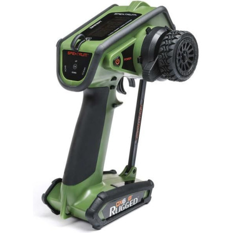 Spektrum DX6 Rugged DSMR zelený pouze vysílač