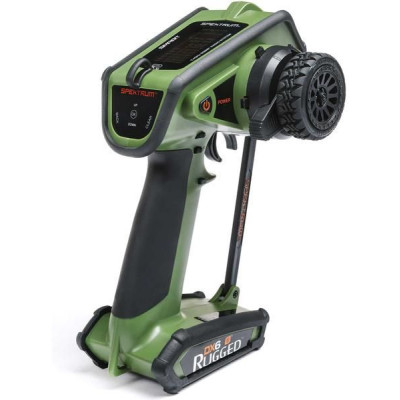 Spektrum DX6 Rugged DSMR zelený pouze vysílač