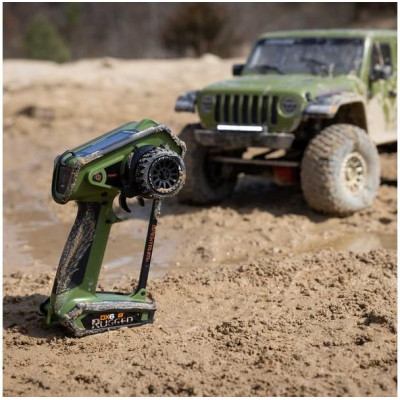 Spektrum DX6 Rugged DSMR zelený pouze vysílač