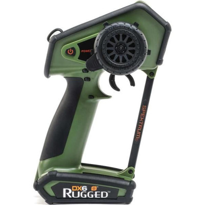 Spektrum DX6 Rugged DSMR zelený pouze vysílač