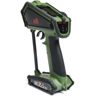 Spektrum DX6 Rugged DSMR zelený pouze vysílač