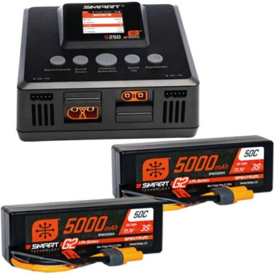 Spektrum Smart Powerstage 3S LiPo 5000mAh 2x, nab. S250