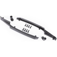 Cserealkatrész Maxx Slash karosszériához: felső karosszéria alátétek. Tartalmazza az alátéteket, 2x konzolt, 6x 3x10 mm-es CS csavart.