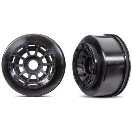 Traxxas disk 2.2/3.2" černý (2)