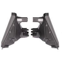 Pótalkatrész Traxxas Maxx Slash RC modellautóhoz: lengéscsillapító torony elöl (bal és jobb).