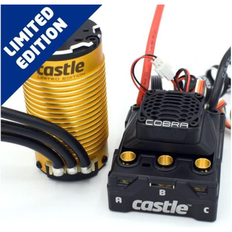 Castle motor 1515 2200ot/V, reg. Cobra 8 LE