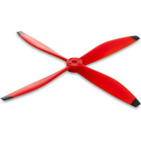 Pótalkatrész RC modell repülőgéphez E-flite Micro Draco 0.8m: légcsavar 4 lapátos 135x84mm.