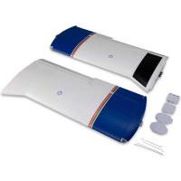 Pótalkatrész RC modell repülőgéphez E-flite Cherokee 1.3m SAFE kék: szárny.