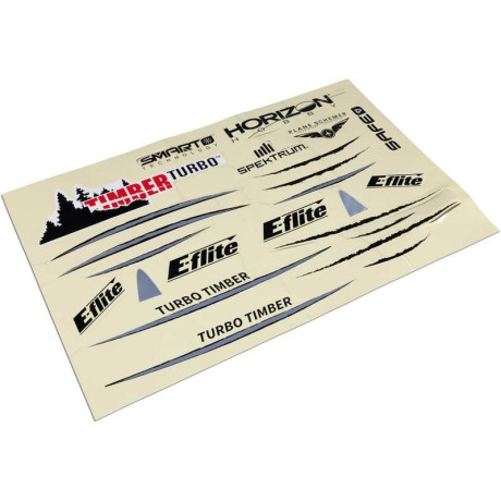 E-flite samolepky: Turbo Timber 2.0m