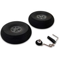 Pótalkatrész RC modellhez E-flite Turbo Timber SW 2.0m: kerekek.