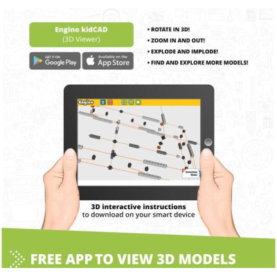 Engino Creative Builder 30 modelů + motor