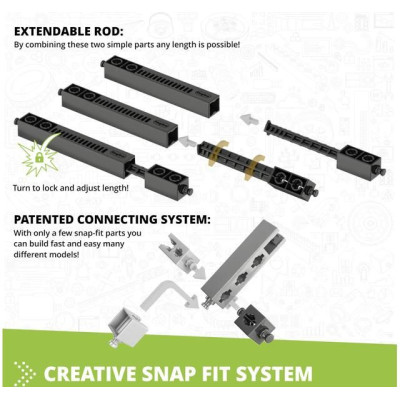 Engino Creative Builder 30 modelů + motor