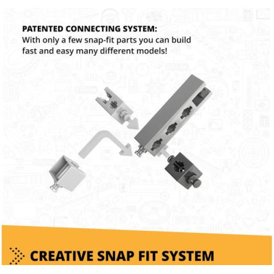 Engino Creative Builder nakladač s rypadlem 3v1