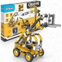 Engino Creative Builder vysokozdvižný nakladač 3v1 + motor