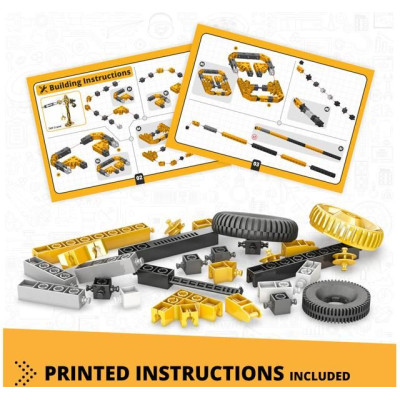 Engino Creative Builder vysokozdvižný nakladač 3v1 + motor