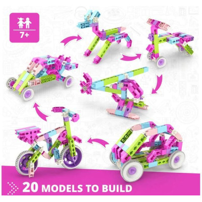 Engino Creative Engineering 20 modelů Girl