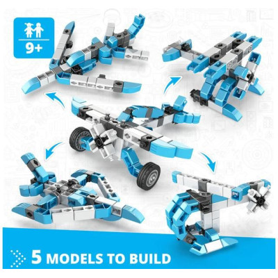 Engino Inventor Mechanics akrobatické letadlo 5 modelů