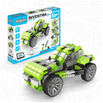 Engino Inventor Mechanics plážová bugina 5 modelů