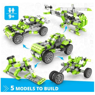 Engino Inventor Mechanics plážová bugina 5 modelů